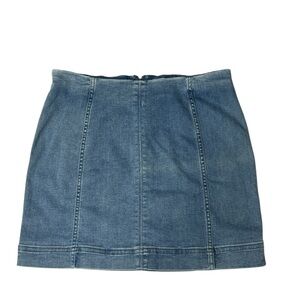 JOLT Denim Mini Skirt – Classic Blue Jean Style